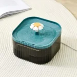 ظرف آبخوری اتومات طرح گل وارداتی برای سگ و گربه - Image 3